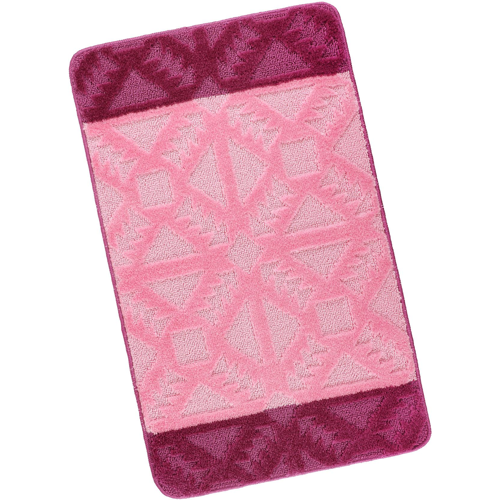 Bellatex Bany pattern 60 × 100 cm 810/001 geometry pink (11883)