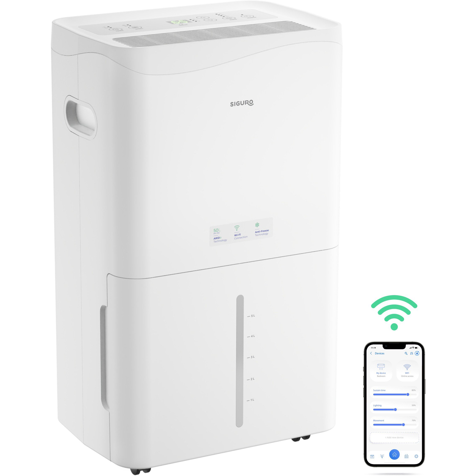 Siguro DH-Q500W Humpback Whale 50l (SGR-DH-Q500W)