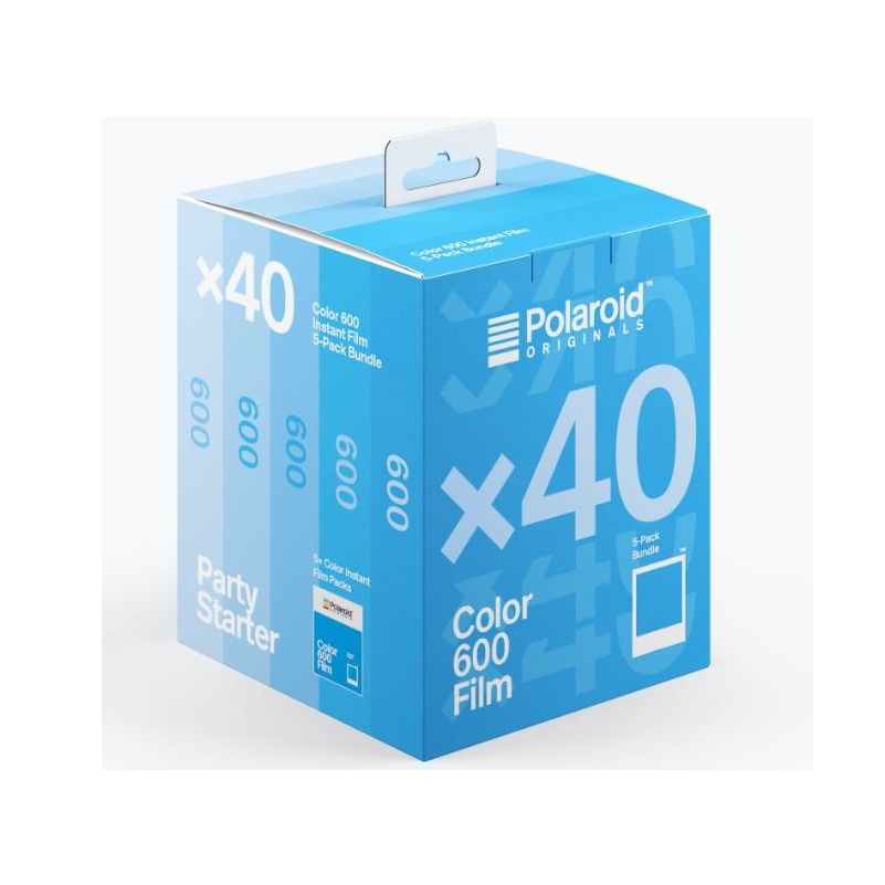 Polaroid Originals Színes Instant Fotópapír Polaroid 600 és i-Type Kamerákhoz (5 x 8 db / csomag) (113772)