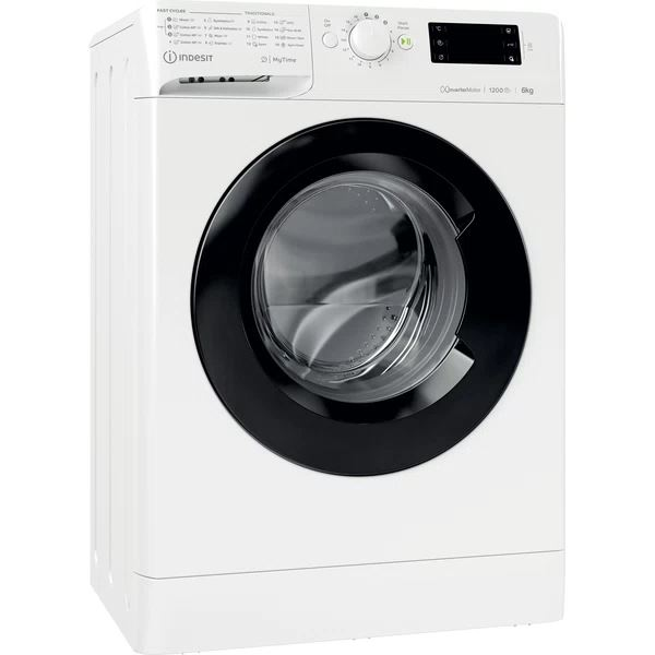 Indesit MTWSE 61294 WK EE mosógép Elöltöltős 6 kg 1200 RPM Fehér