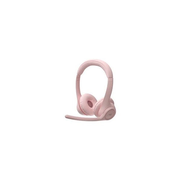 Безжични слушалки Logitech Zone 300 в розово