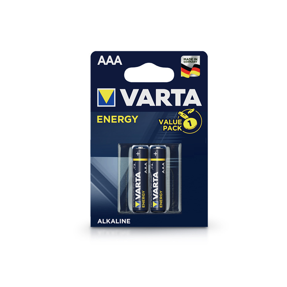 VARTA Energy Alkaline AAA ceruza elem - 2 db/csomag (VR0010)