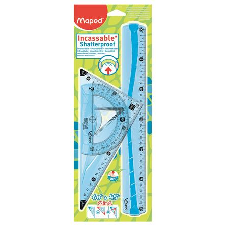 Maped Flex Hajlítható műanyag vonalzókészlet (3 db / csomag) (897120)