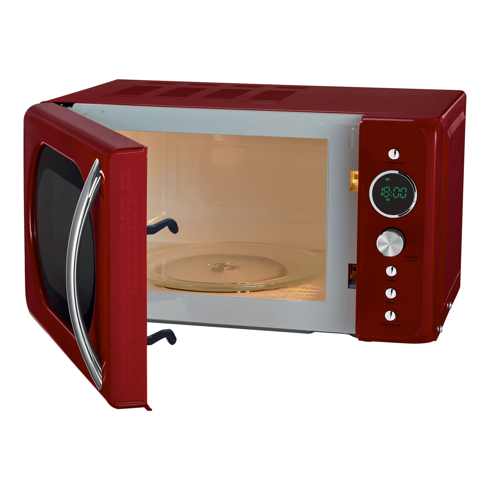 Philco PMD 2051 R Mikrohullűmú sütő 20L 1200W - Piros (PMD 2051 R)
