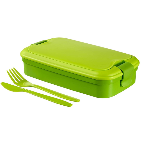 Кутия за храна + Прибори Curver, Зелена