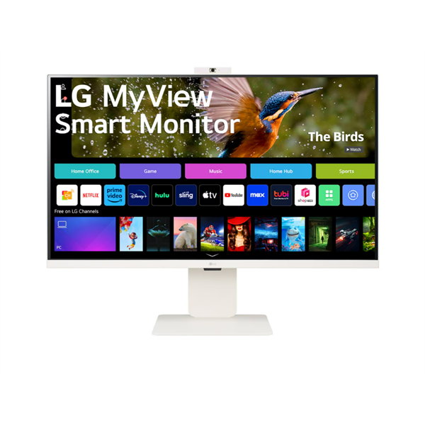 LG 32SR85U-W 31,5" 4K UHD IPS Smart Monitor, 3840x2160, USB-C