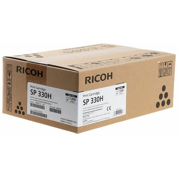 Ricoh 408281 tonerpatron 1 stk Kompatibel Sort