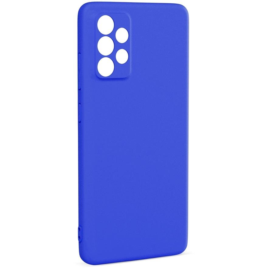 Spello Silk Matt Samsung Galaxy S21 FE tok - kék (59310101600002)