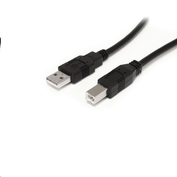 StarTech.com USB2HAB30AC USB-kabel USB 2.0 9 m USB A USB B Sort