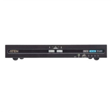 ATEN CS1182D4C-AT-G KVM Switch Stativ-montering Sort