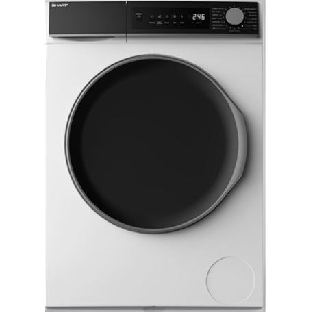 Sharp ES-NFB814AWBEE Elöltöltős Mosógép 8kg 1400 ford/perc Fehér (ES-NFB814AWBEE)