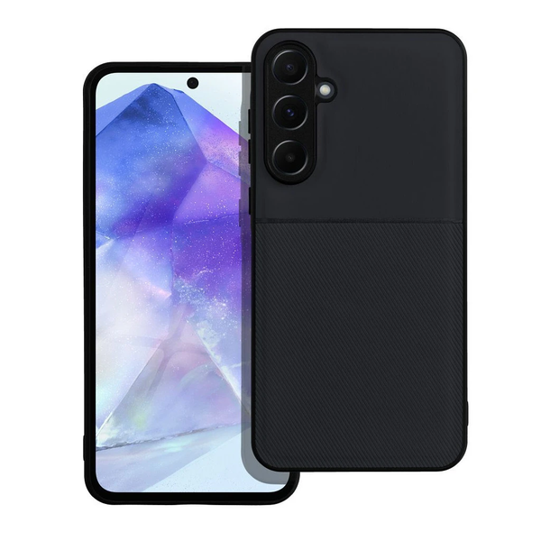 Samsung Galaxy A55 5G készülékhez Noble tok, fekete