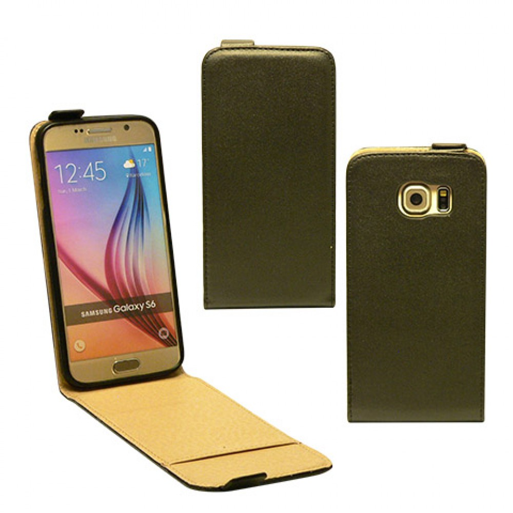 Cellect FFLIP-SAM-G920-BK Samsung Galaxy S6 Flip Tok 5.1