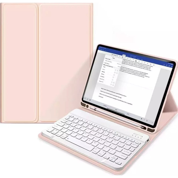 OVITEK TECH-PROTECT SC PEN + TIPKOVNICA ZA IPAD 10.9 10/2022 ROZA