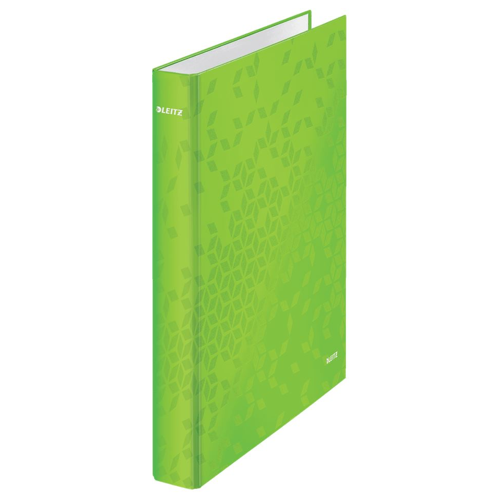 Leitz WOW laminált gyűrűskönyv zöld (42420054) (lei42420054)
