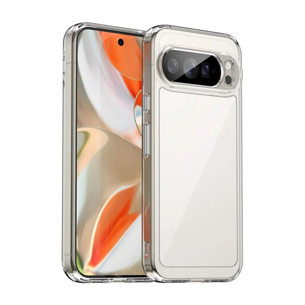 Szilikon telefonvédő (ütésállóság, átlátszó hátlap) ÁTLÁTSZÓ Google Pixel 10 Pro XL "Gigapack csomagolás" (GP-174321)
