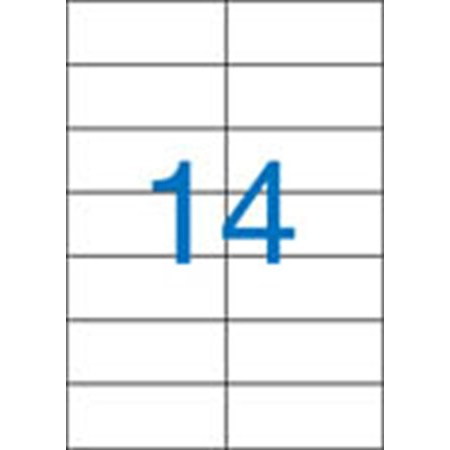 Victoria 105x42,4mm univerzális Etikett 1400 etikett/csomag (11372)
