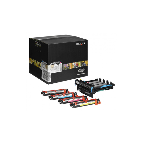 Lexmark C54x/X54x fekete + színes eredeti dobegység