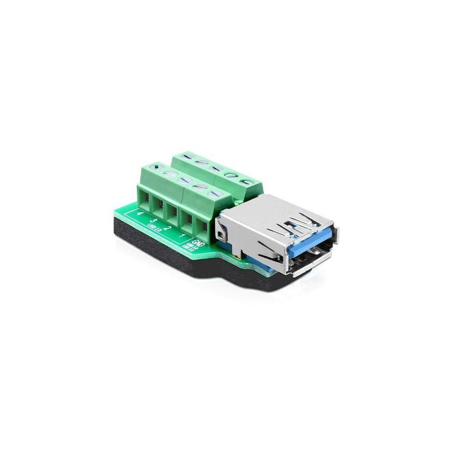 ADA Delock 65370 USB 3.0-A anya > Terminal Block 10pin adapter (65370)