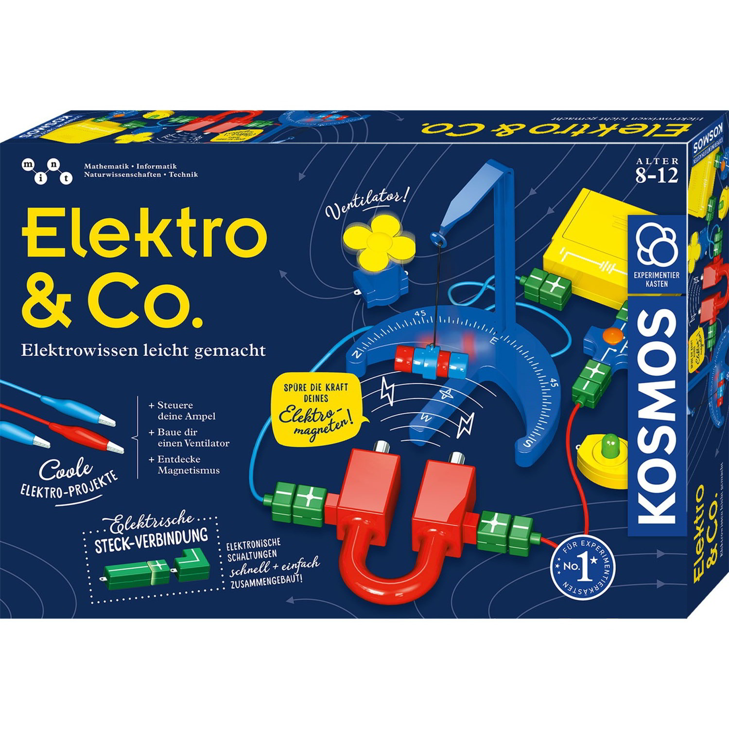KOSMOS 620639 Elektro & Co. - Elektromos kísérletező készlet (620639)