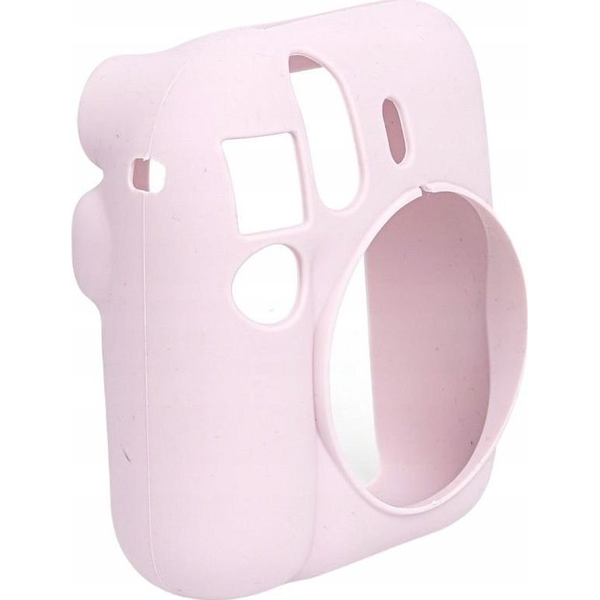 Pokrowiec LoveInstant Futerał Etui Pokrowiec Case Do Fujifilm Fuji Instax Mini 12 / Silikonowy / Różowy