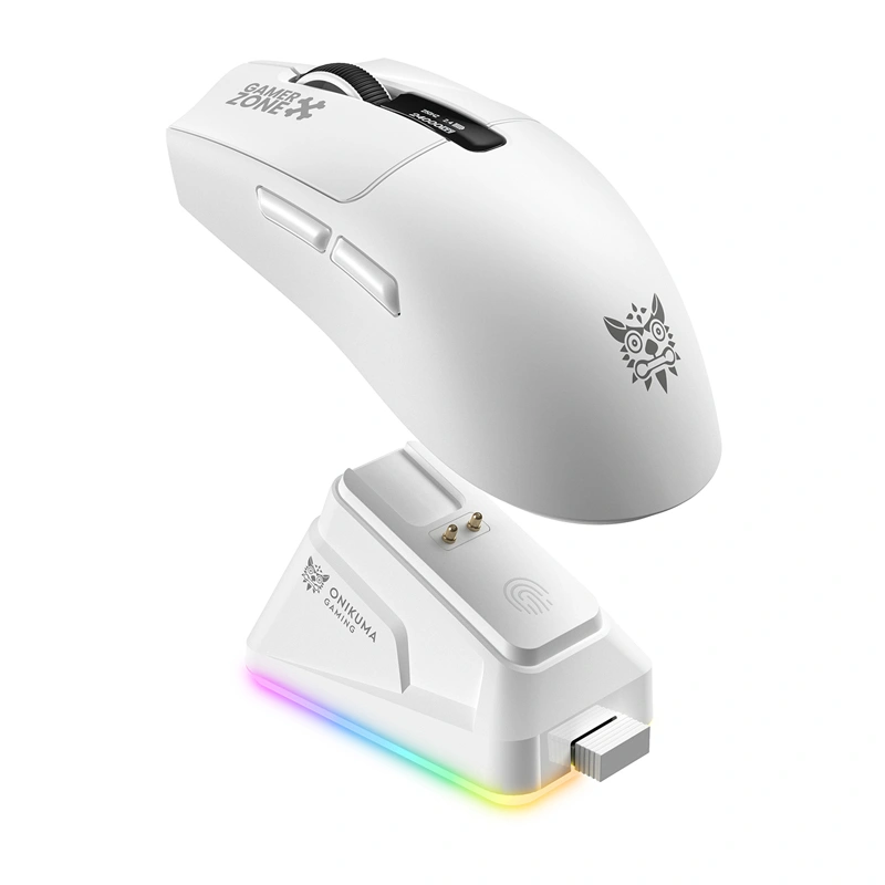 Мишка ONIKUMA DM10 — DM10 White, бял