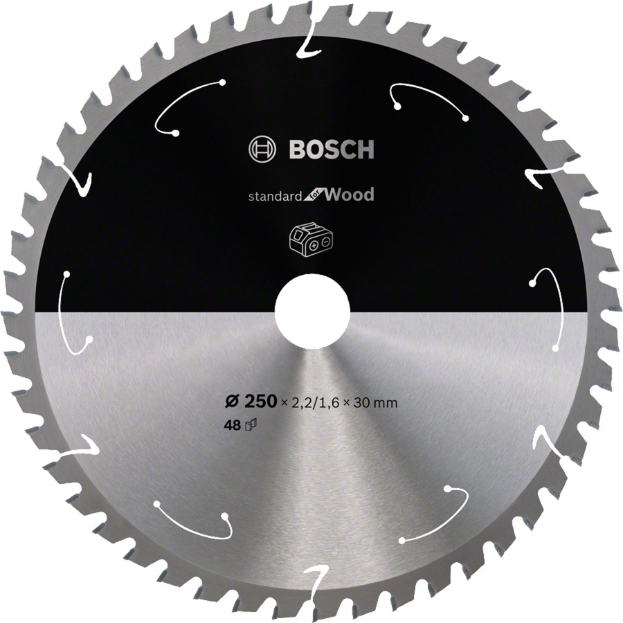 Bosch Standard for Wood 48Z Körfűrészlap - 250mm (2608837728)