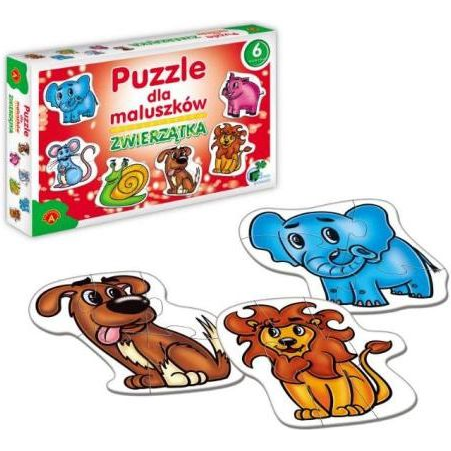 Alexander Puzzle dla maluszków - Zwierzątka (0535)
