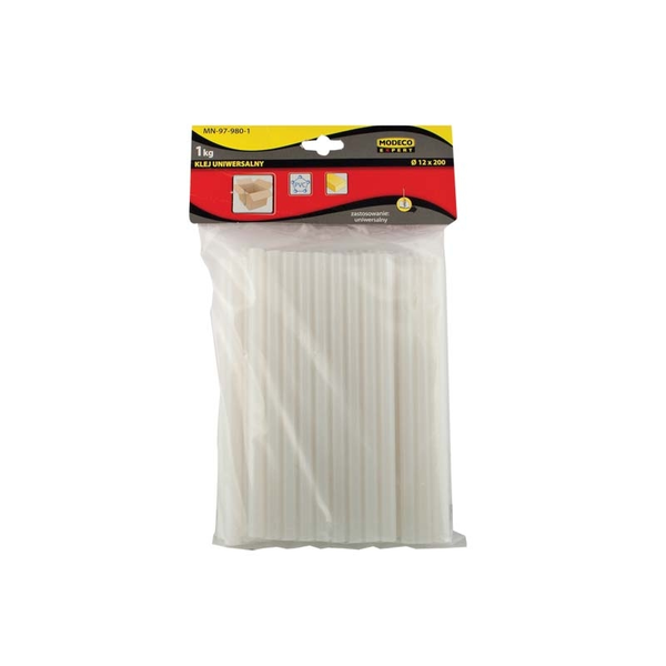 Wkłady klejowe Modeco 12 mm x 200 mm przezroczyste 50 szt. 1 kg Universal GEN-T (MN-97-980-1)