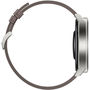 Huawei Watch GT 3 Pro Titanium okosóra, Titánium óratok, szürke bőrszíj (55028467)