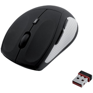 iBox Jay Pro optikai egér, vezeték nélküli, fekete-szürke (IMOS603)