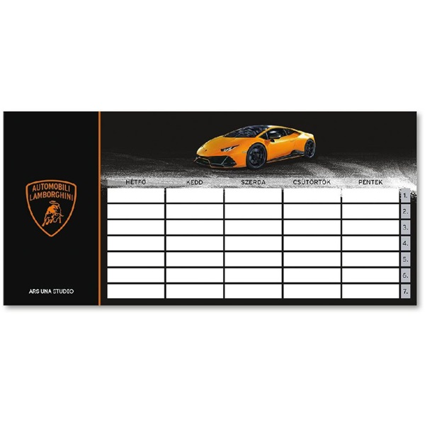 Ars Una Lamborghini 5125 1 lapos órarend (50491254)