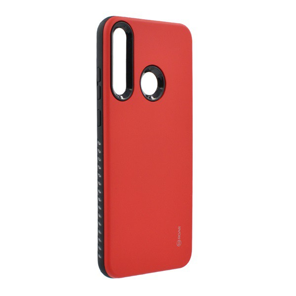 ROAR RICO ARMOR szilikon telefonvédő (közepesen ütésálló, műanyag hátlap, matt) PIROS [Huawei Y6p] (5996457978991)