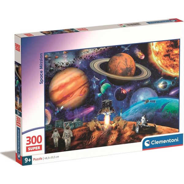 Clementoni Supercolor 21724 puslespil 300 stk Plads