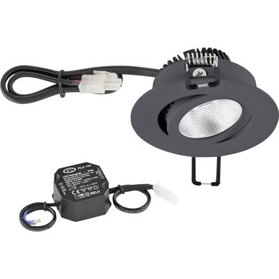 EVN PC20N91602 LED-es beépíthető lámpa LED Fixen beépített LED-es 8.4 W Antracit (PC20N91602)