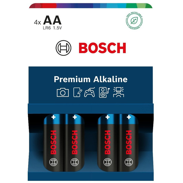 ELEM PREMIUM ALKALINE AA 4-BLISZTER