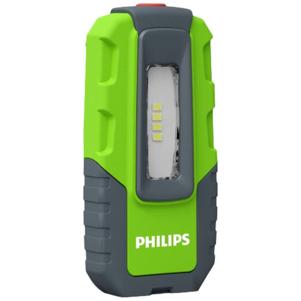 Philips Xperion 3000 Pocket LED Munkalámpa Akkuról üzemeltetett 2 W 300 lm, zöld, X30POCKX1 (X30POCKX1)