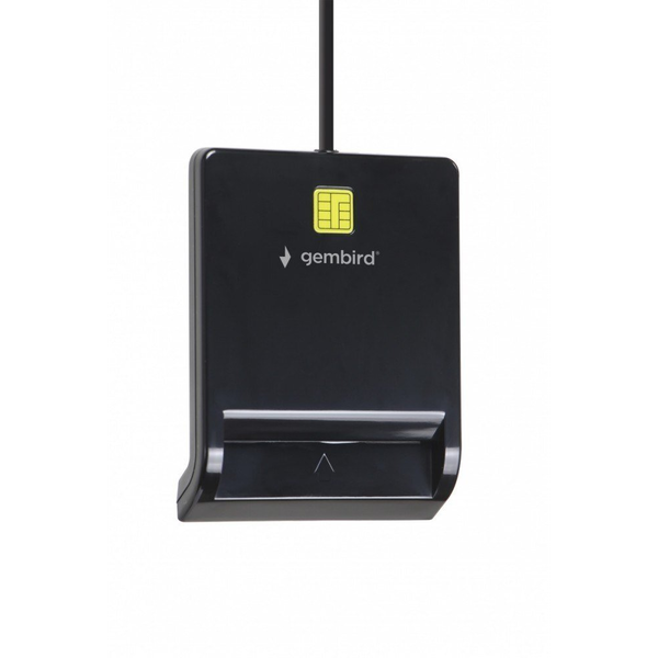 Czytnik Gembird GEMBIRD Uniwersalny czytnik kart Smart Card USB czarny