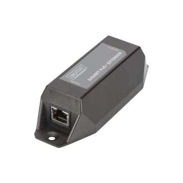 DIGITUS Professional PoE+ Extender - repeater - 10Mb LAN, 100Mb LAN, GigE