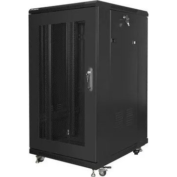 Lanberg Stojacia skriňa 19 palcov 22U 600x800 dverí (FF01-6822-23B)