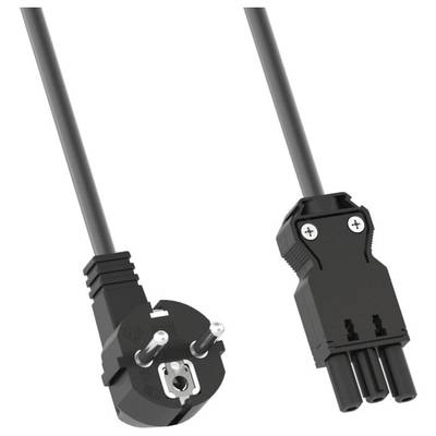 Csatlakozóvezeték Fekete 2.00 m Bachmann 375.044 (375.044)