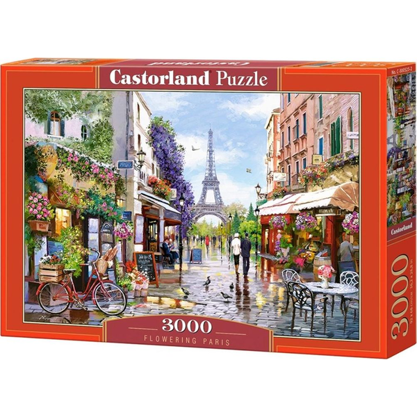 Castorland Flowering Paris 3000 pcs Puzzle 3000 pz Città