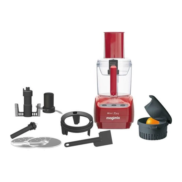 Magimix Mini Plus Konyhai robotgép 0,5L / 1,7L 400 Watt - Piros