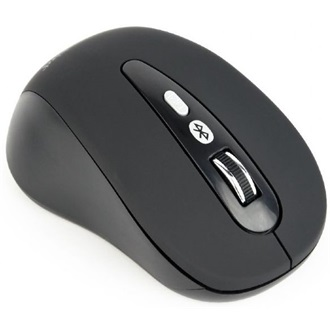 Gembird MUSWB-6B-01 Bluetooth optikai egér 1600 DPI fekete (MUSWB-6B-01)