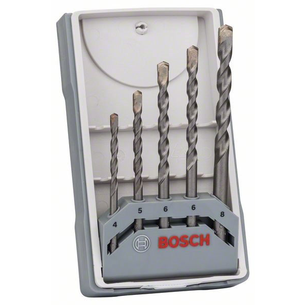 BOSCH 2607017080 CYL-3 betonfúrószár készlet, 5 db, 4-8 mm (2.607.017.080)