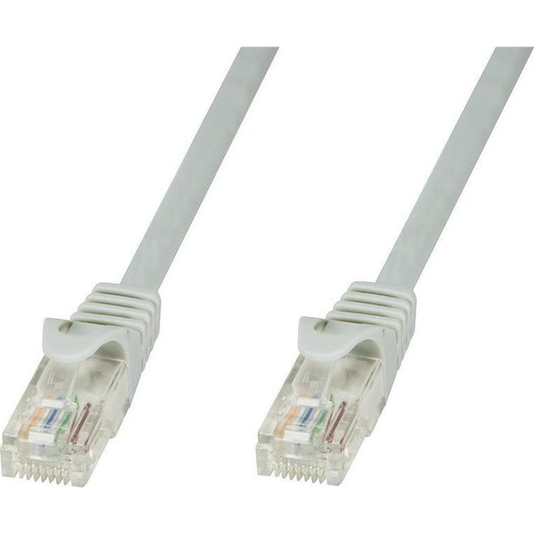 Techly ICOC CCA6U-030T cabluri de rețea Gri 3 m Cat6 U/UTP (UTP)