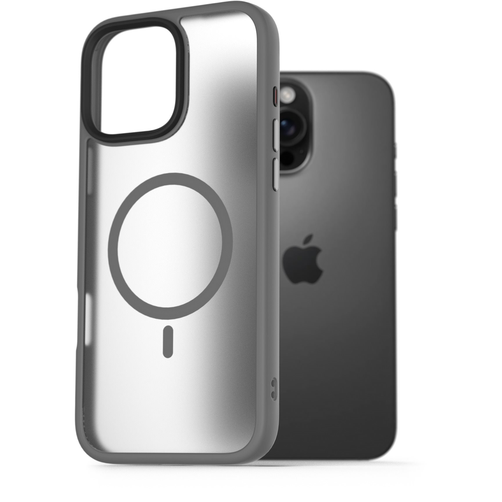 AlzaGuard Matte Case iPhone 16 Pro Max Magsafe szürke tok (AGD-PCMM60E)
