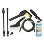 Водоструйка Karcher K 2 Premium Car, 1400 W, 110 бара, 360 л/ч дебит, Маркуч под налягане 4 м, Пистолет за високо налягане G 120 Q, Комплект за почистване на автомобил: четка за миене, накрайник за пяна, препарат за кола 0,5 л