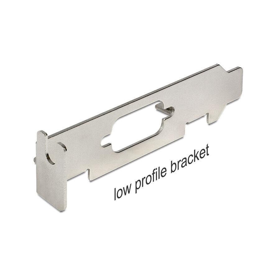 ADA Delock 82713 kis méretű keret SUB-D 9 nyílással (82713)