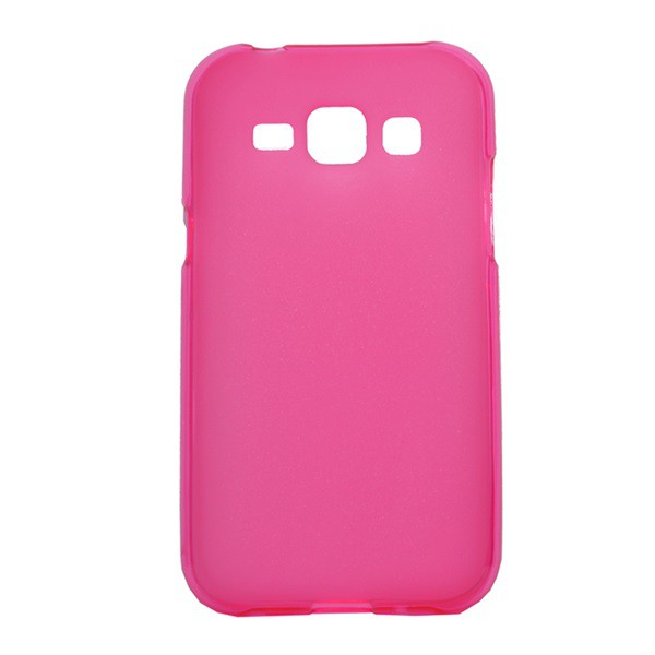Szilikon telefonvédő (matt) RÓZSASZÍN [Samsung Galaxy J1 (SM-J100)] (5996457537778)